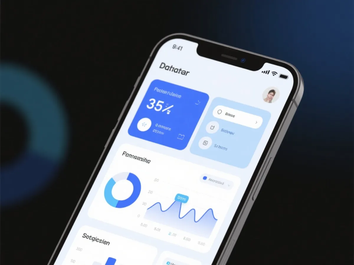 实时数据与走势分析界面示意图